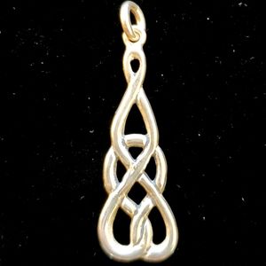 Celtic Knot 925 Sterling Silver Irish Pendant
